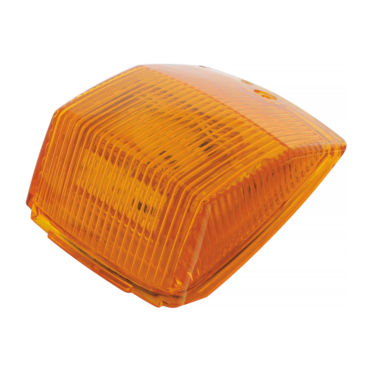 36 LED Square Cab Light - Amber LED/Amber Lens - Thumbnail 2