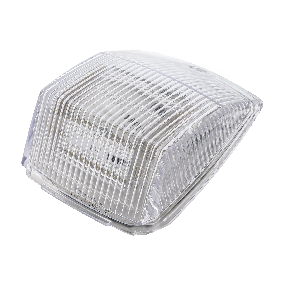 36 LED Square Cab Light - Amber LED/Clear Lens - Thumbnail 2