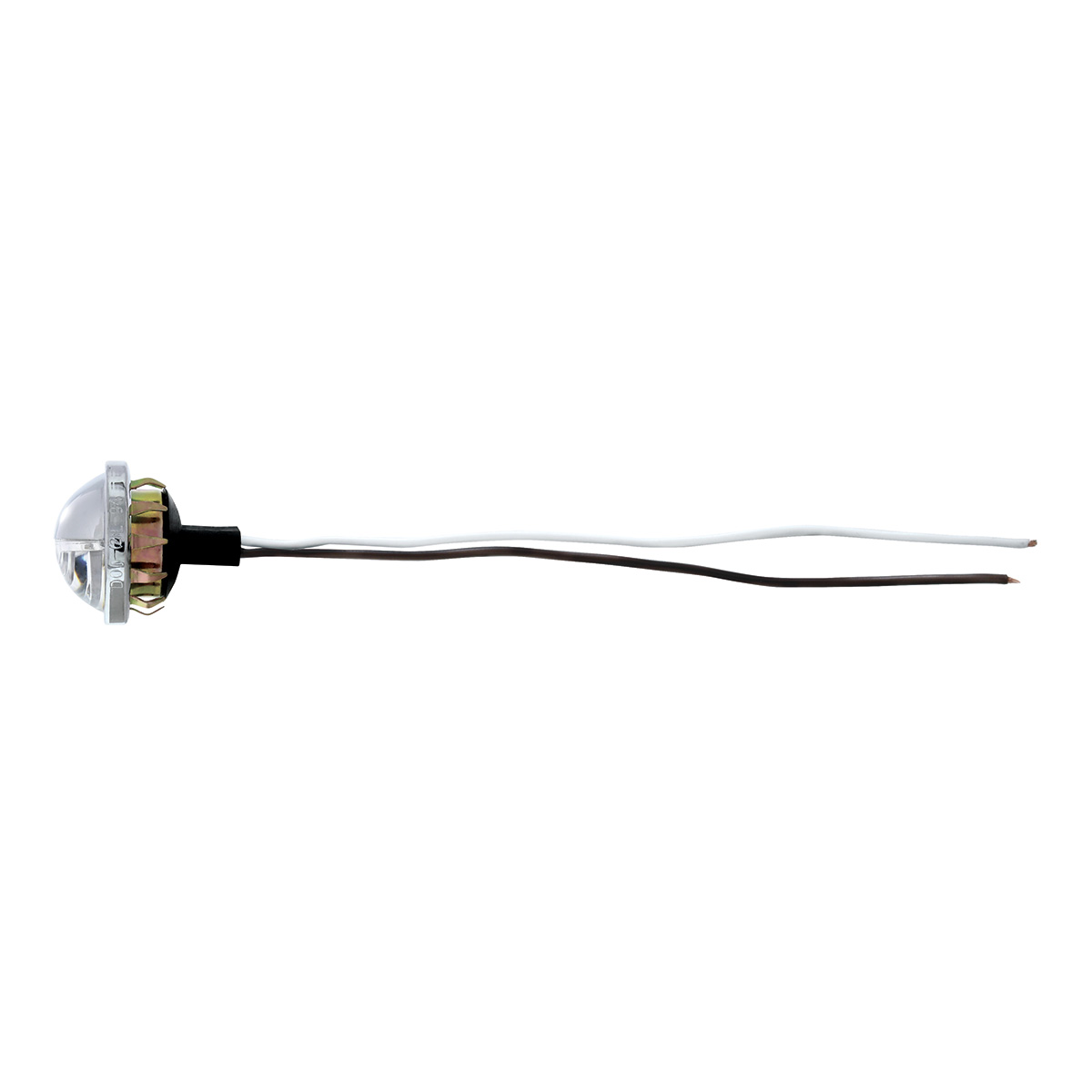 4 LED Round License Light - White LED (Bulk) - Thumbnail 4