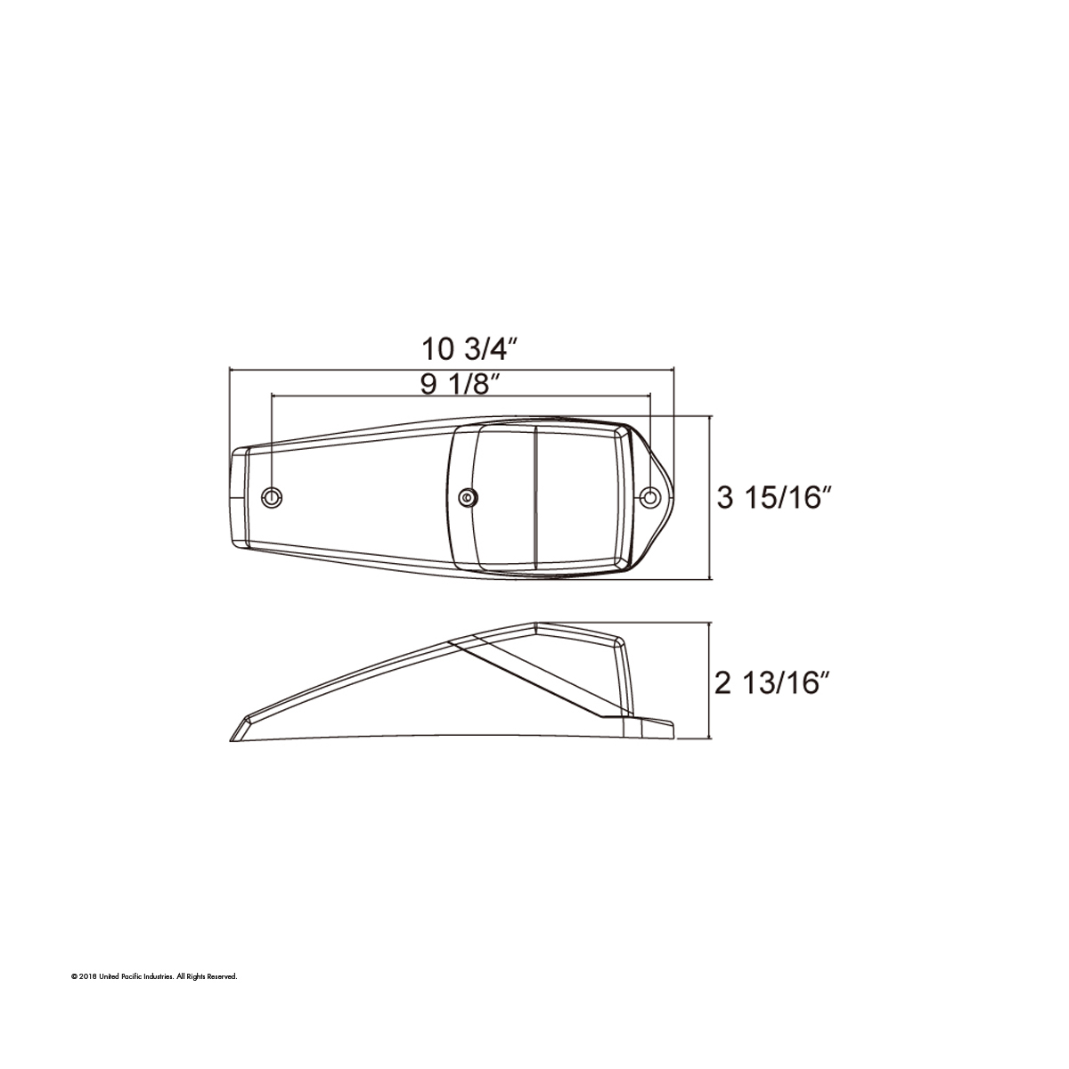 36 LED Grakon 5000 Style Cab Light Kit - Amber LED/Clear Lens - Thumbnail 7