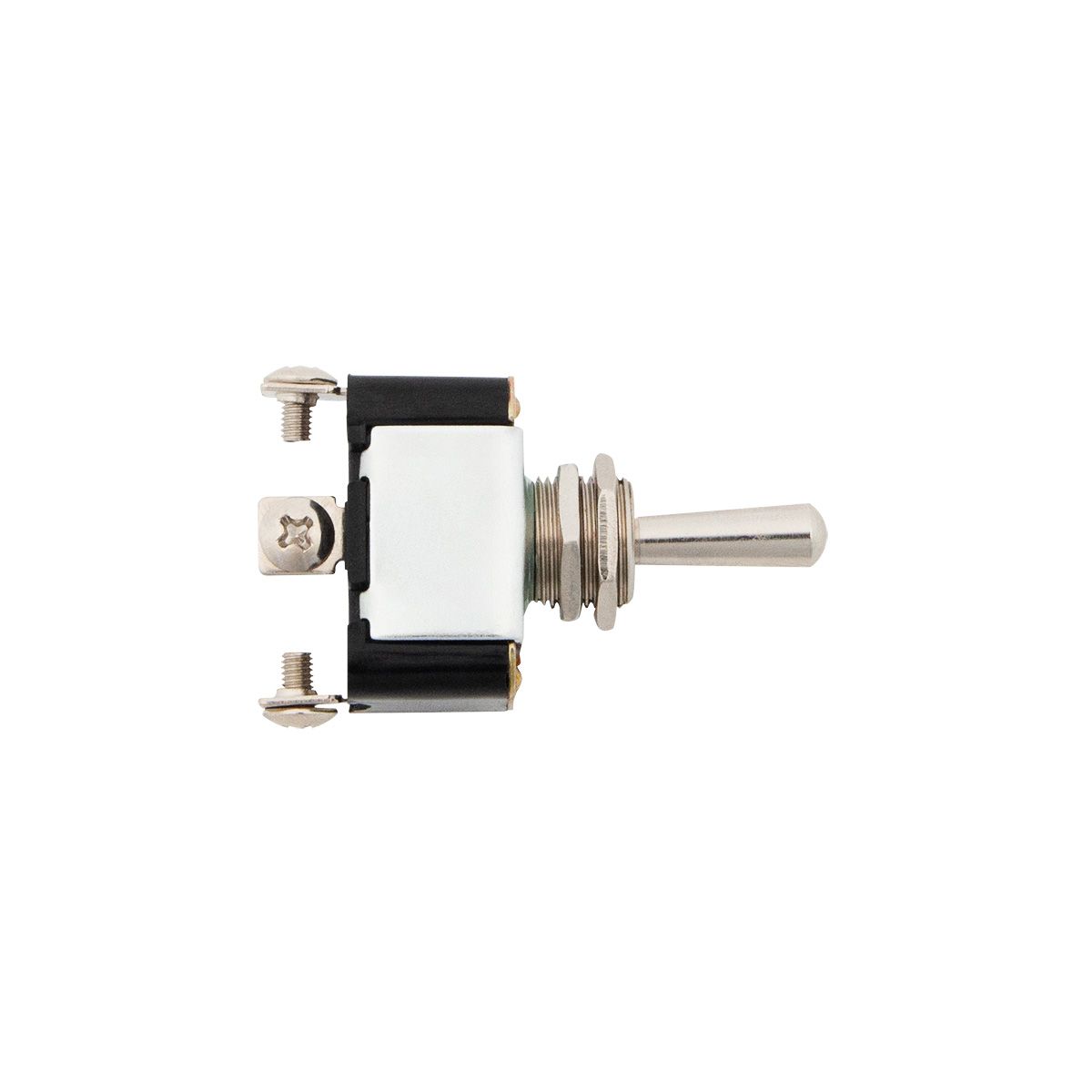 3 Pin, 10 Amp - 12V DC On-Off-On Metal Toggle Switch With 3 Screw Terminals