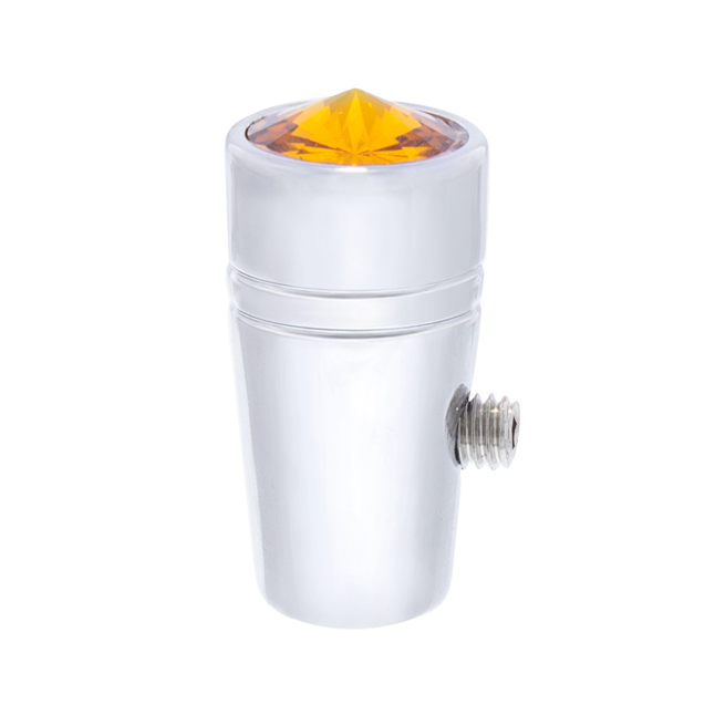 Mini Toggle Switch Extension With Amber Crystal For Peterbilt (3-Pack) - Thumbnail 2