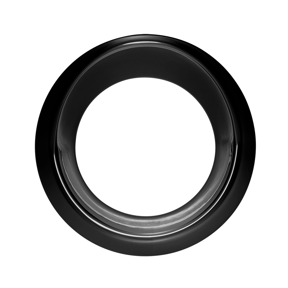 Candy Color Small Gauge Cover With Visor-Glossy Black