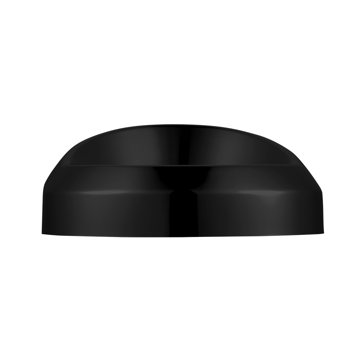 Candy Color Small Gauge Cover With Visor-Matte Black - Thumbnail 5