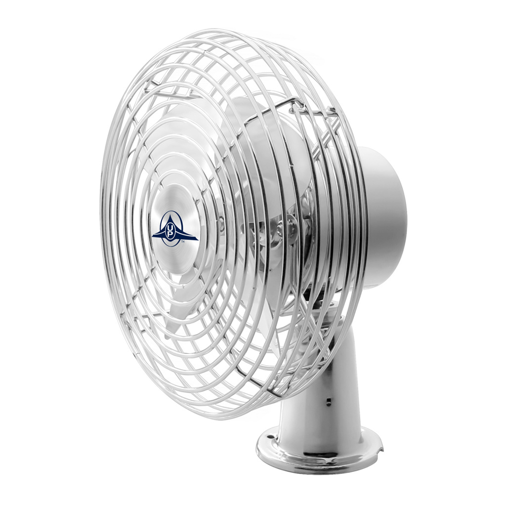 Chrome 6" Heavy Duty Fan - 12V - Thumbnail 2