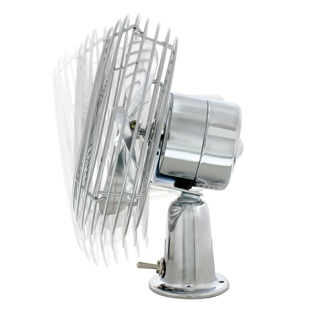 Chrome 6" Heavy Duty Fan - 12V - Thumbnail 4