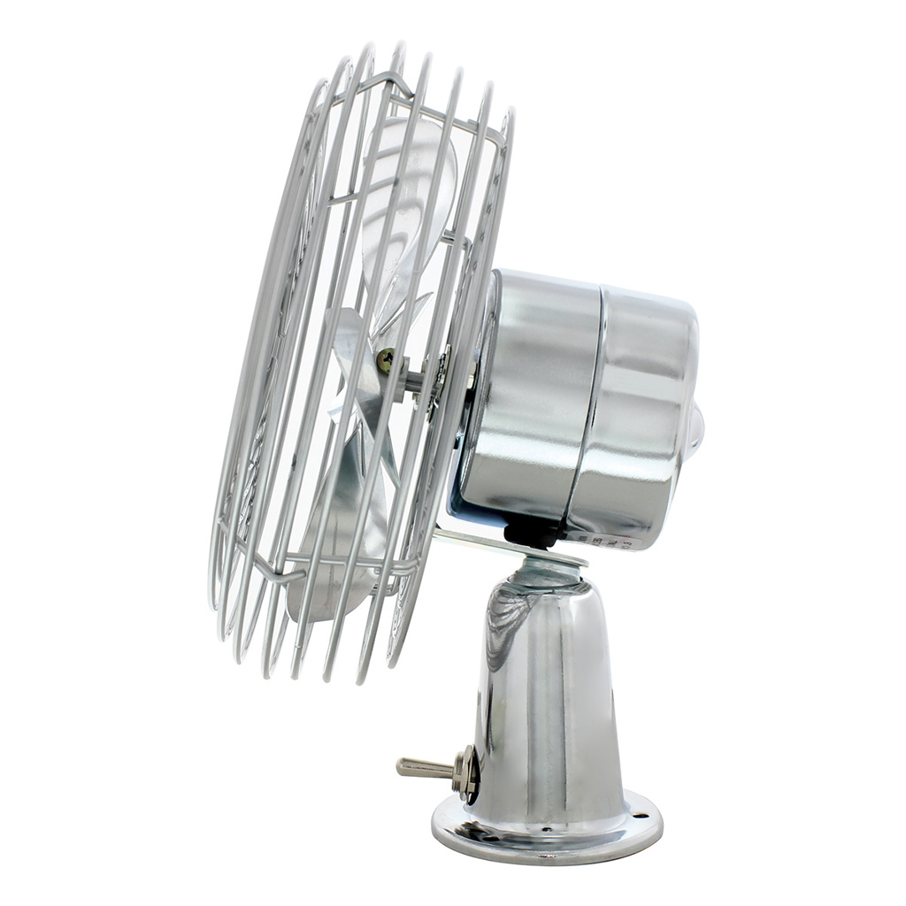 Chrome 6" Heavy Duty Fan - 12V - Thumbnail 5
