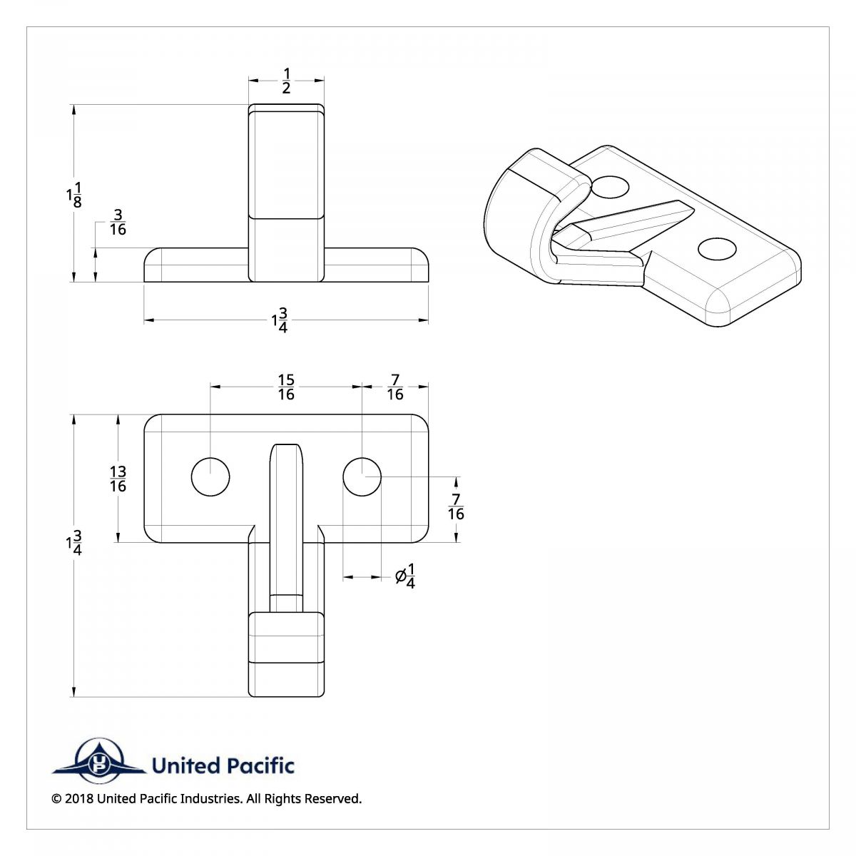 Chrome Plastic Sun Visor Hooks For Kenworth W900 (1990-2005) And T800/T600 (1986-2005) (2-Pack) - Thumbnail 4