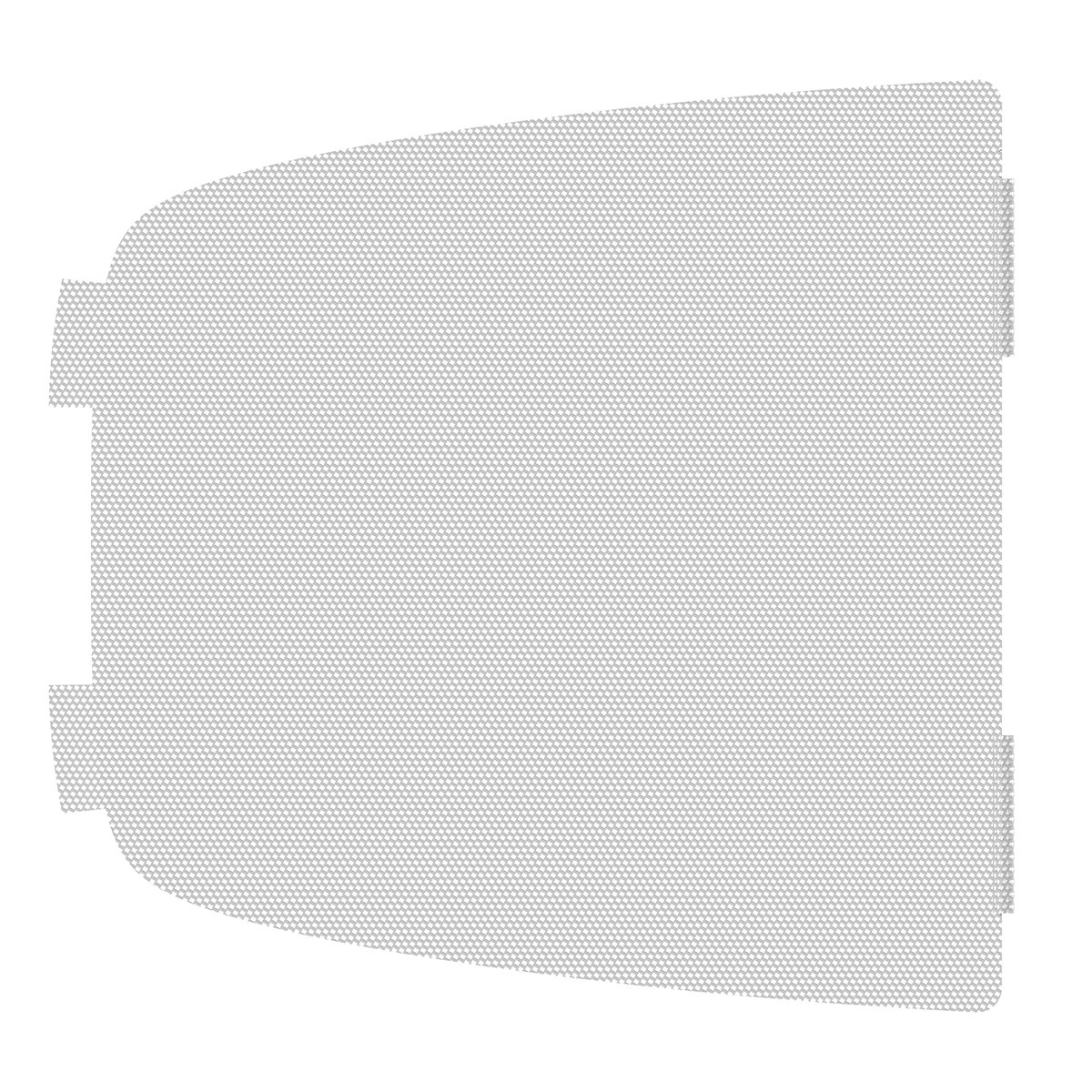 Chrome Door Speaker Mesh Cover For Freightliner Century (2003-2008), & Columbia (2007-2014) - Thumbnail 5