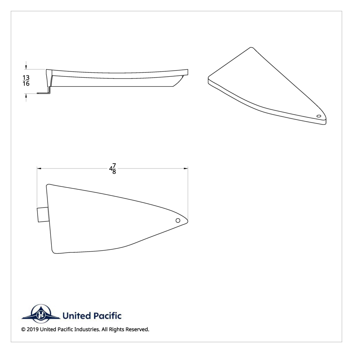 Chrome Triangular Mesh Cover For Freightliner Century (2003-2008) And Columbia (2004-2014) - Driver - Thumbnail 6