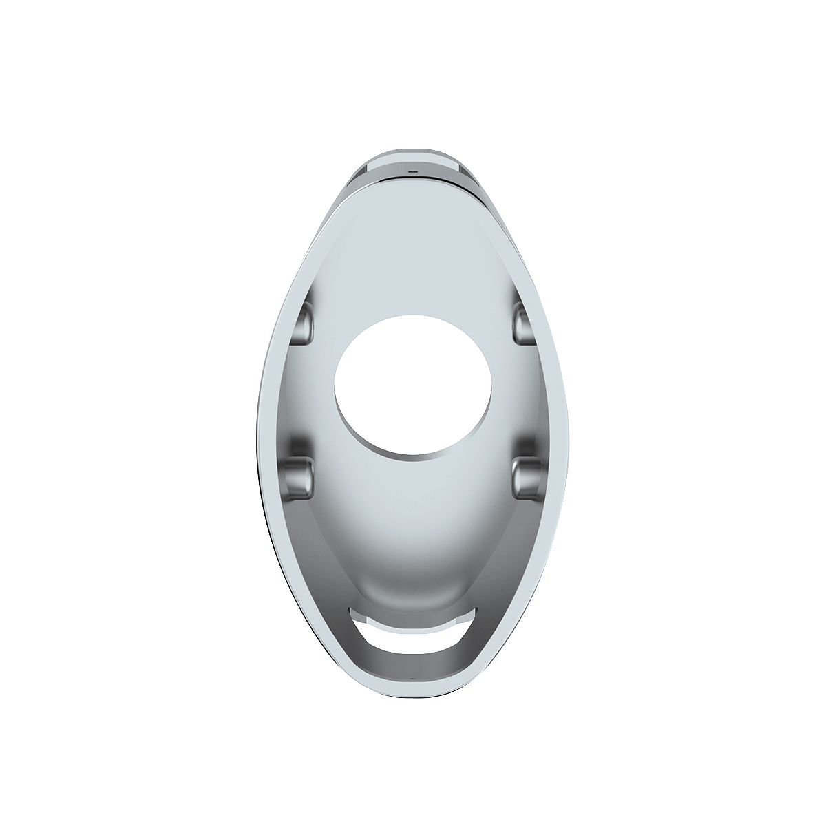 Chrome Plastic Upper Steering Column Cover For 2002-2005 Kenworth W900/T800/T600/T300 - Thumbnail 6