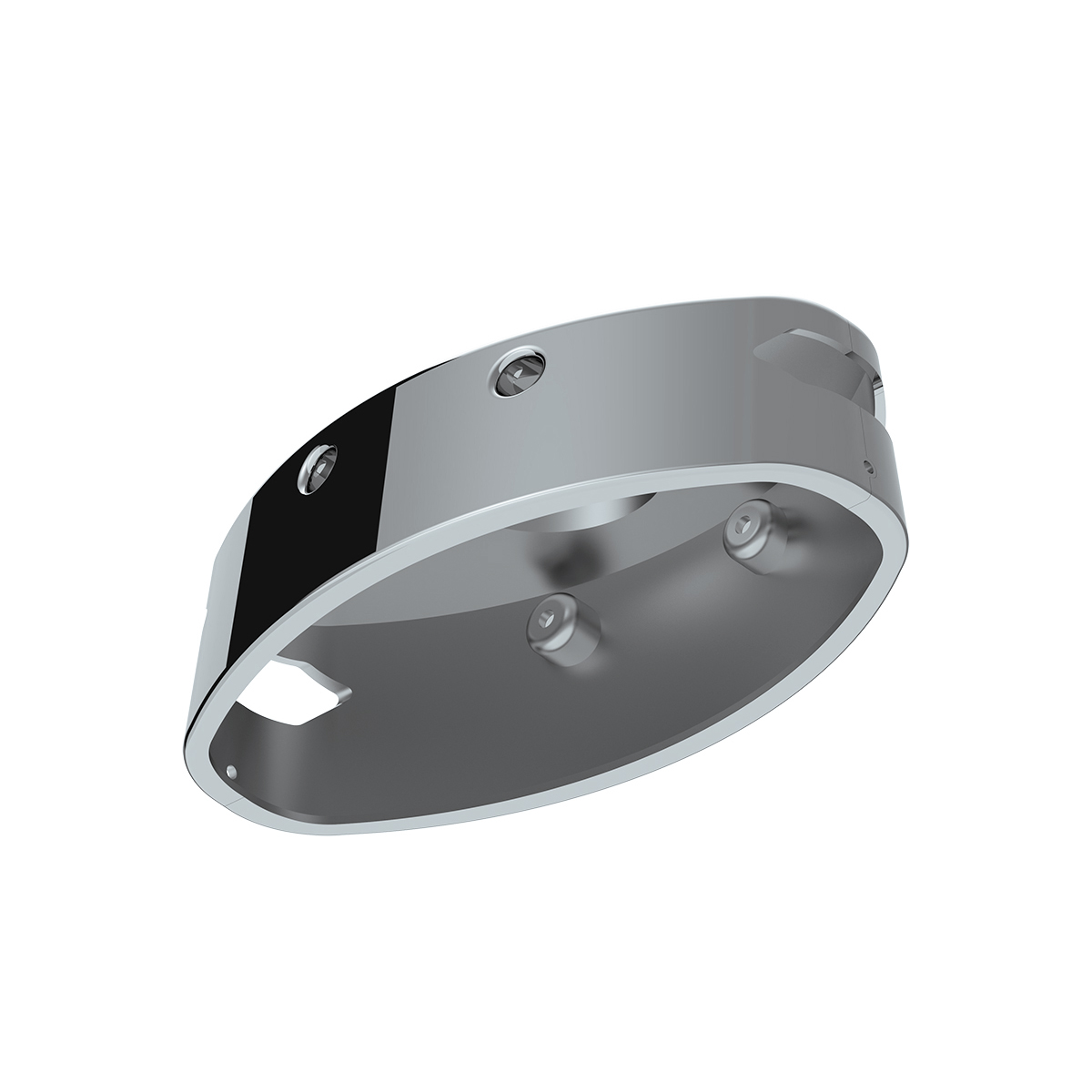 Chrome Plastic Upper Steering Column Cover For 2002-2005 Kenworth W900/T800/T600/T300 - Thumbnail 8