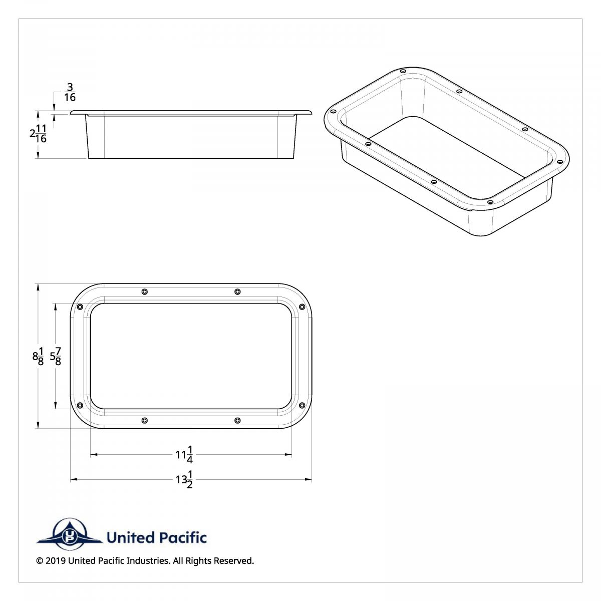 Chrome Interior View Window Trim For Kenworth W900L (1990-2005) And T800 (1986-2005) - Thumbnail 11