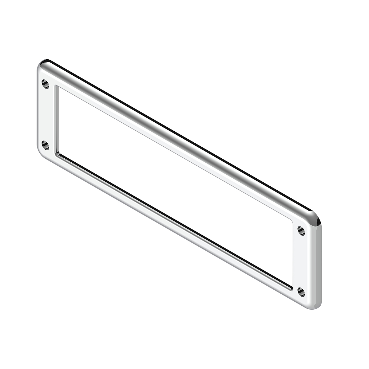 Chrome Plastic Overhead Pocket Bezel For 2000-2010 International 9900/9400/9200 - Thumbnail 4