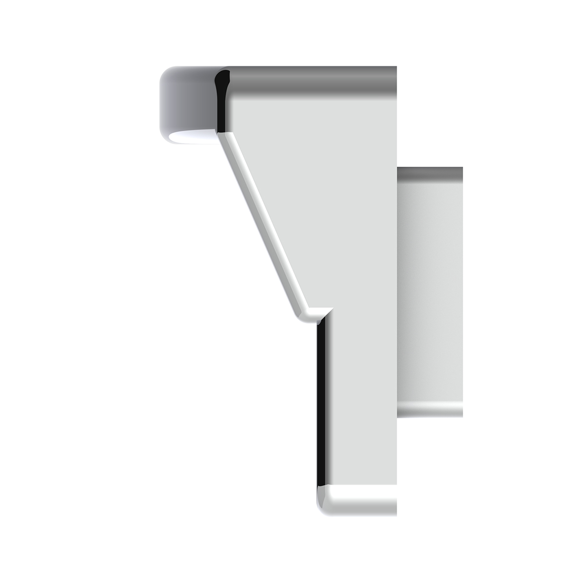 Chrome Plastic Switch Label Covers With Visor For 2001 & Older Peterbilt (6-Pack) - Thumbnail 5