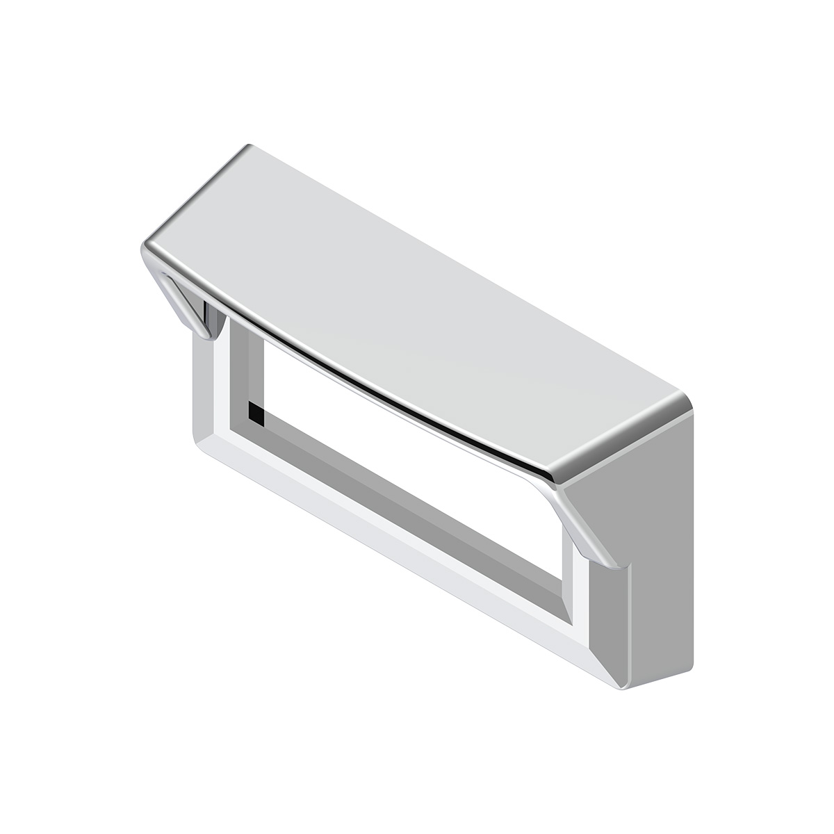 Chrome Plastic Switch Label Covers With Visor For 2005 & Older Kenworth (6-Pack) - Thumbnail 5