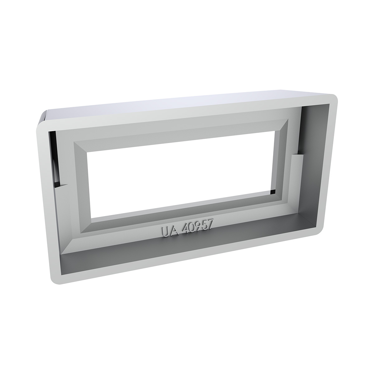 Chrome Plastic Switch Label Covers With Visor For 2005 & Older Kenworth (6-Pack) - Thumbnail 8