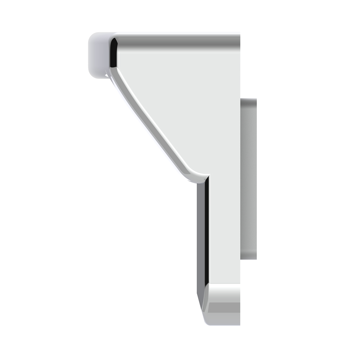 Chrome Plastic Switch Label Covers With Visor For Freightliner Classic/FLD (6-Pack) - Thumbnail 5