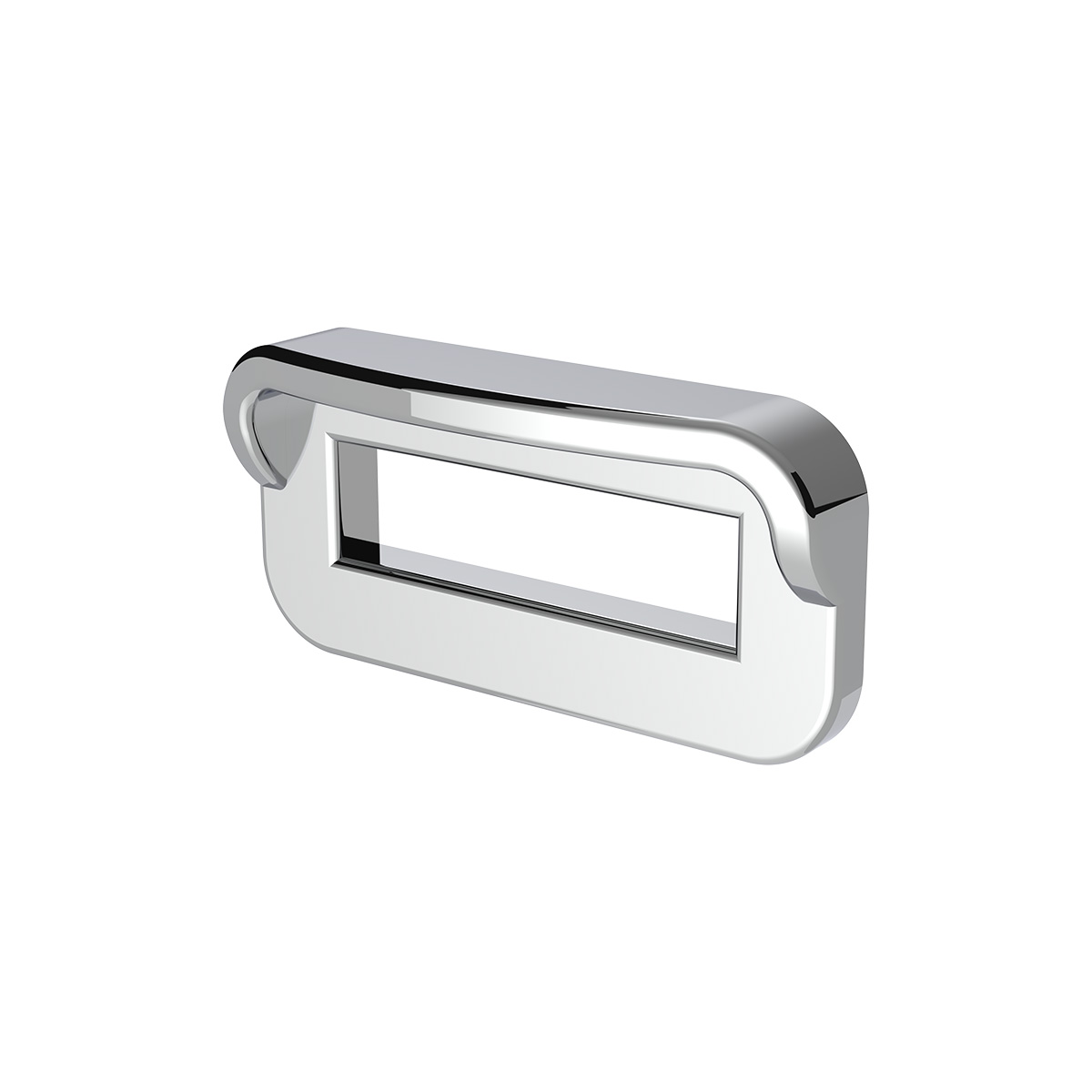 Chrome Plastic Toggle Switch Label Cover With Visor For 2002+ Peterbilt (Card Of 6) - Thumbnail 4