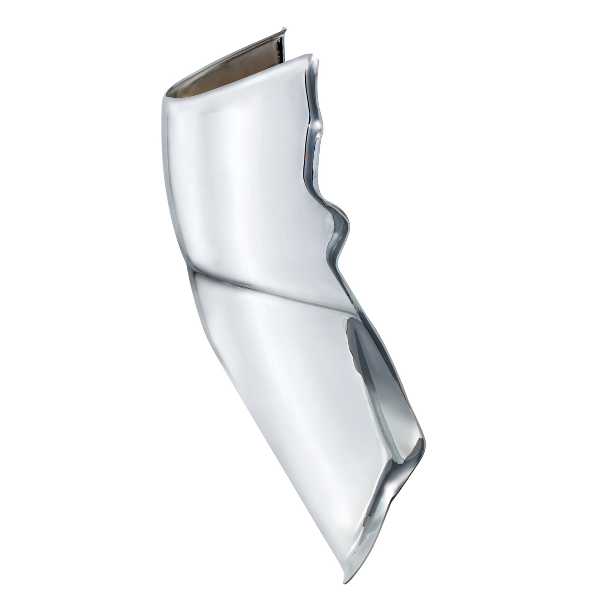 Chrome Plastic Lower Steering Column Cover For Peterbilt 379/378 (1998-2005), 335 (2005-2010), 330 (2000-2010) - Thumbnail 3