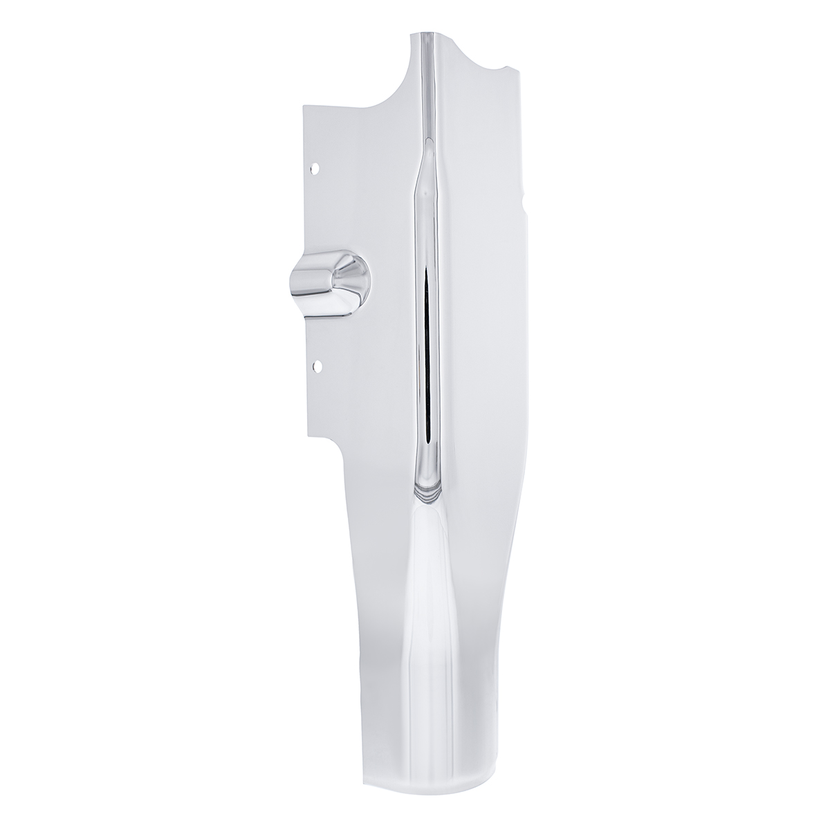 Chrome Lower Steering Column Cover For Kenworth W900 (1990-2000) And Peterbilt 379/378 (1988-1998) - Thumbnail 2