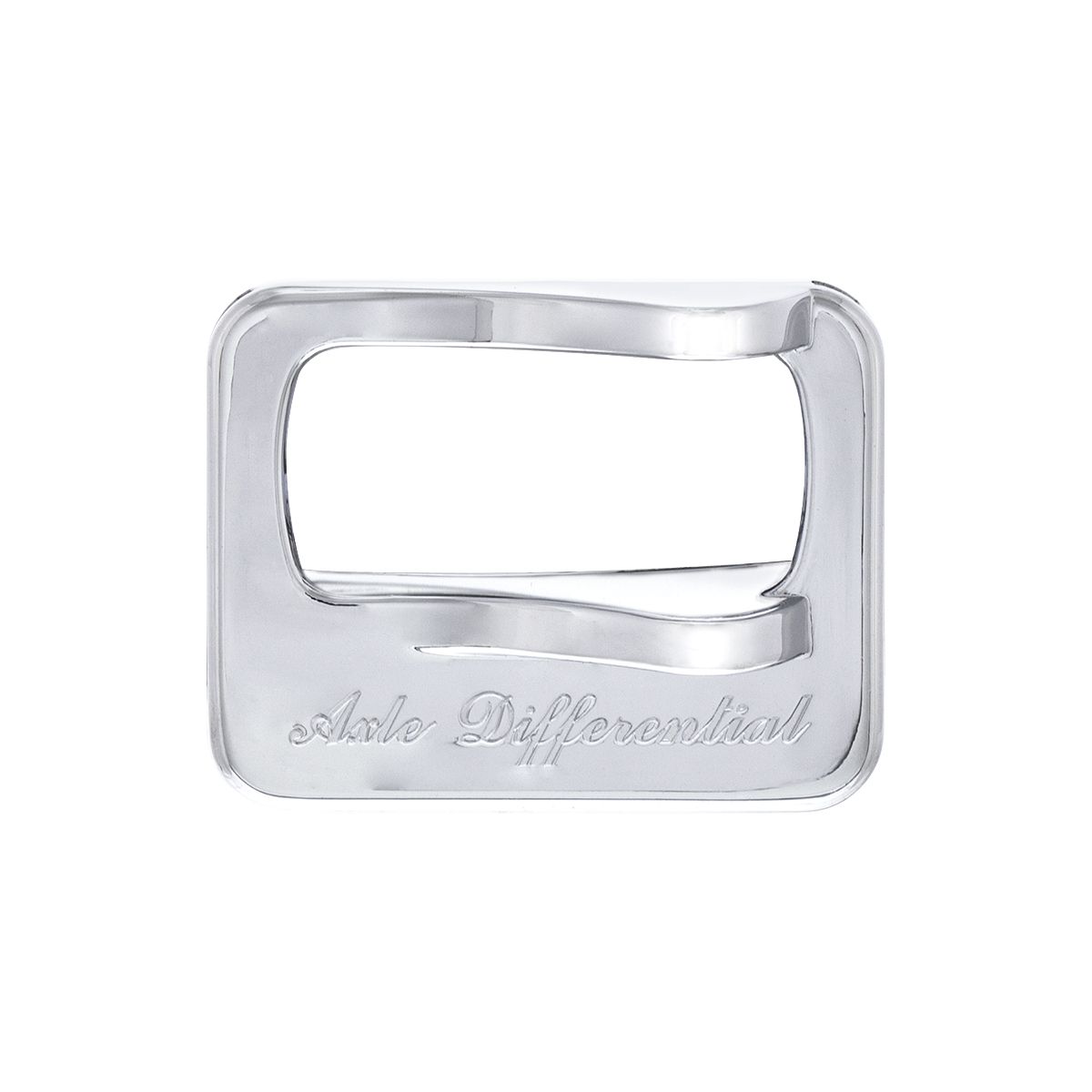Chrome Plastic Rocker Switch Cover For Peterbilt - Axle Differential