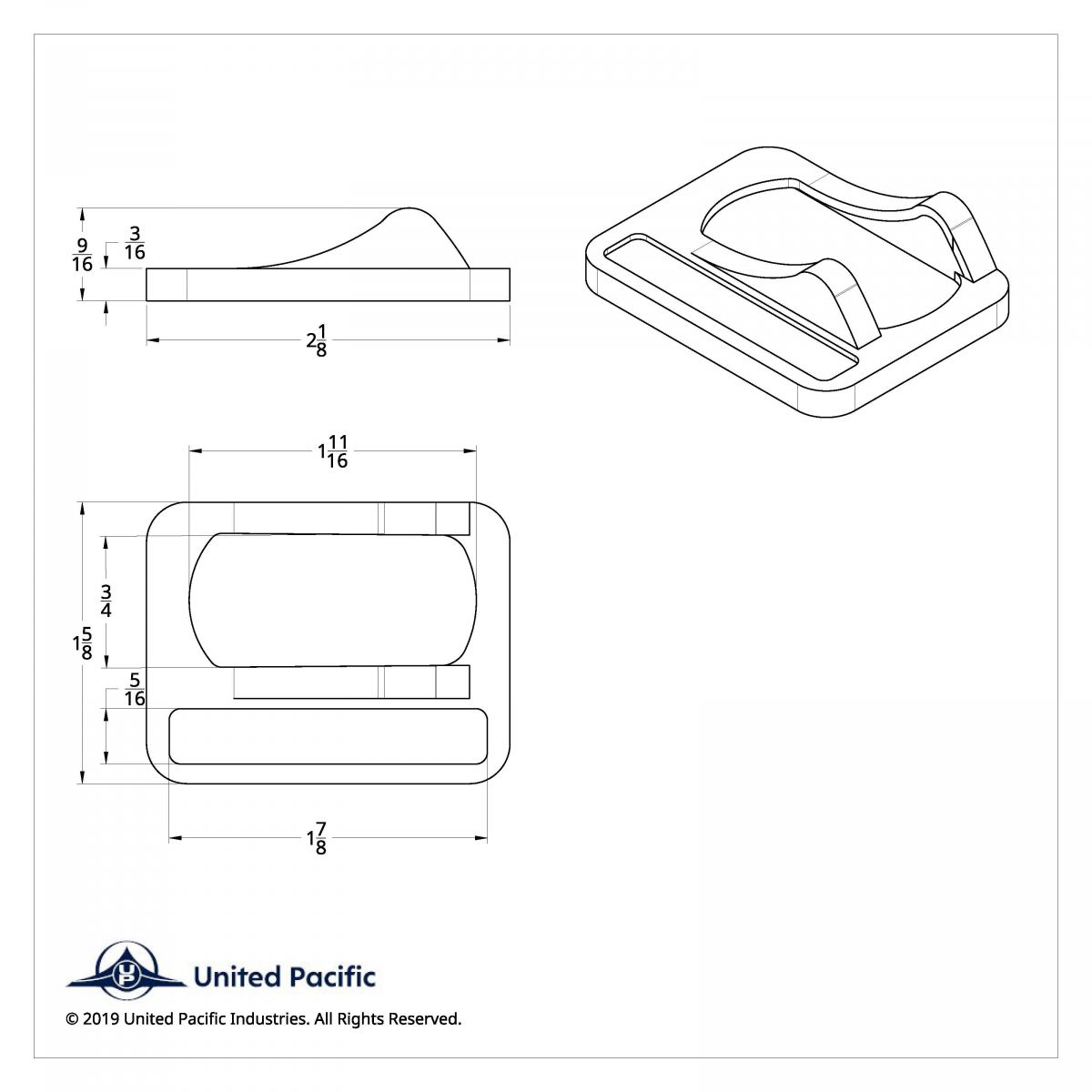 Chrome Plastic Rocker Switch Cover With Stainless Plaque For Peterbilt - PTO Control - Thumbnail 5
