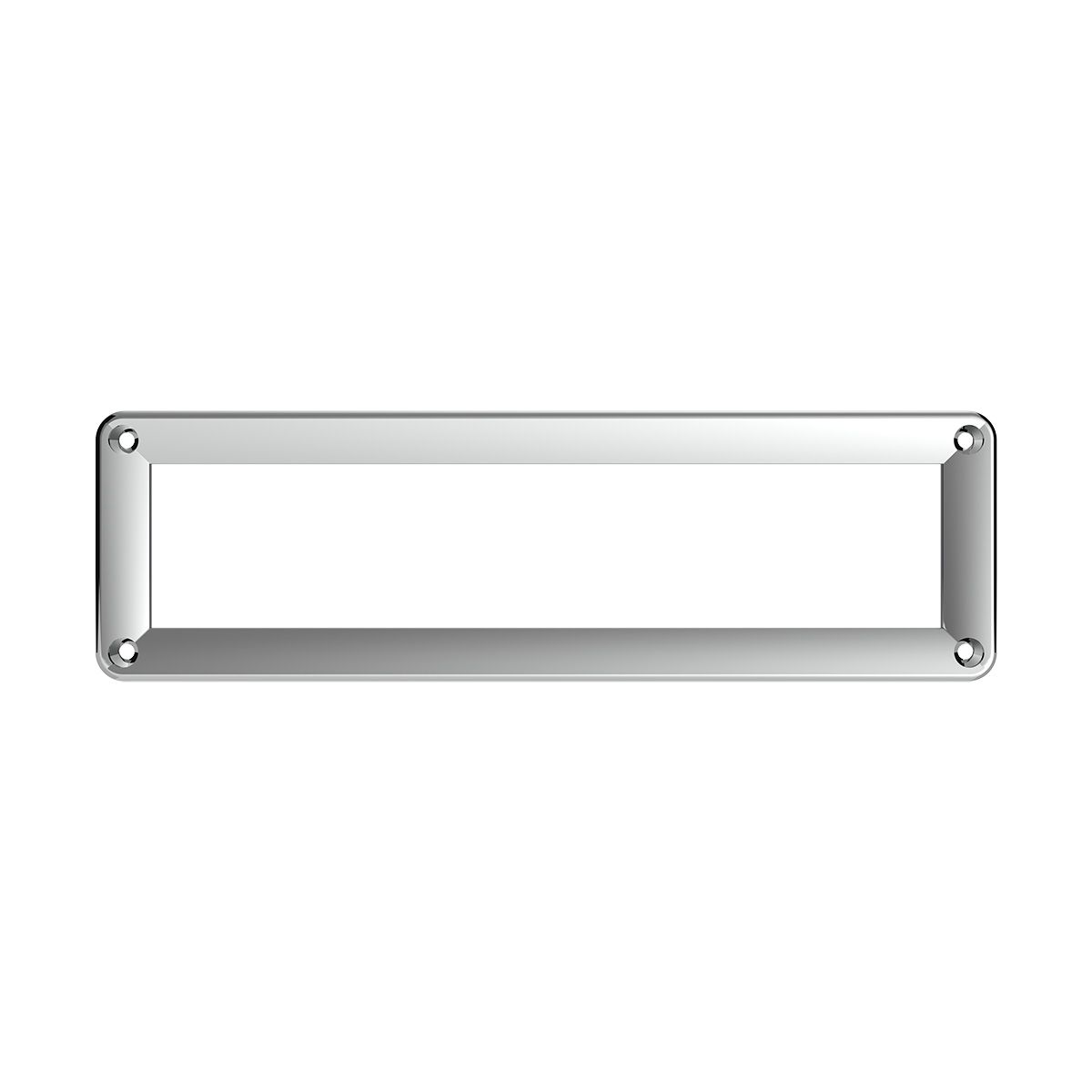 Chrome Plastic A/C Control Bezel