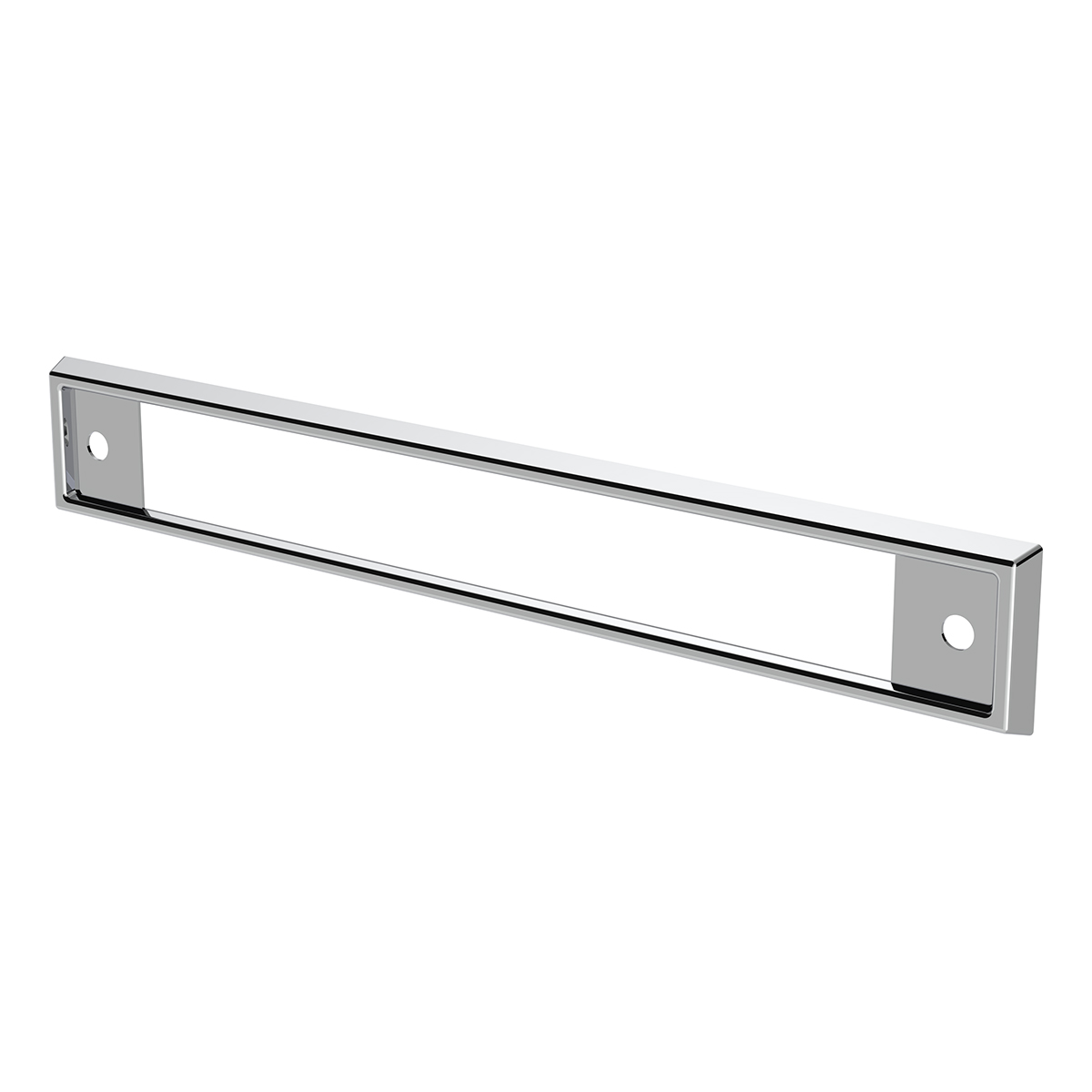 Chrome Plastic Headliner Warning Lights Bezel For Kenworth W900 (1990-2005) And T800/T600 (1993-2005) - Thumbnail 3