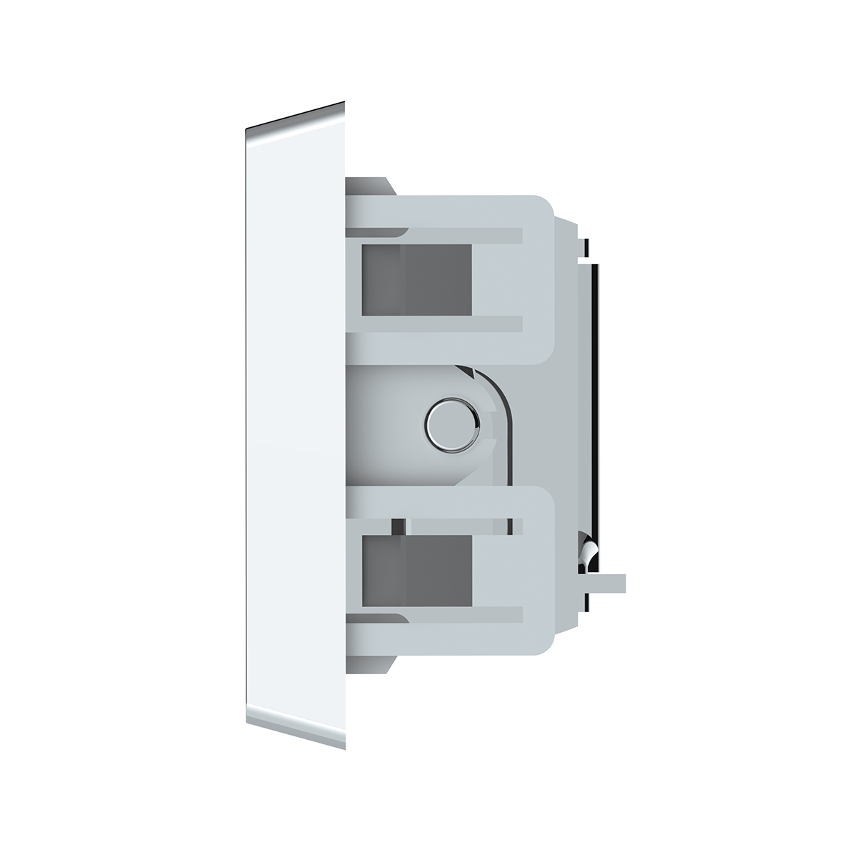 Chrome Plastic A/C Vent Vent For 1987-2000 Peterbilt - Thumbnail 6