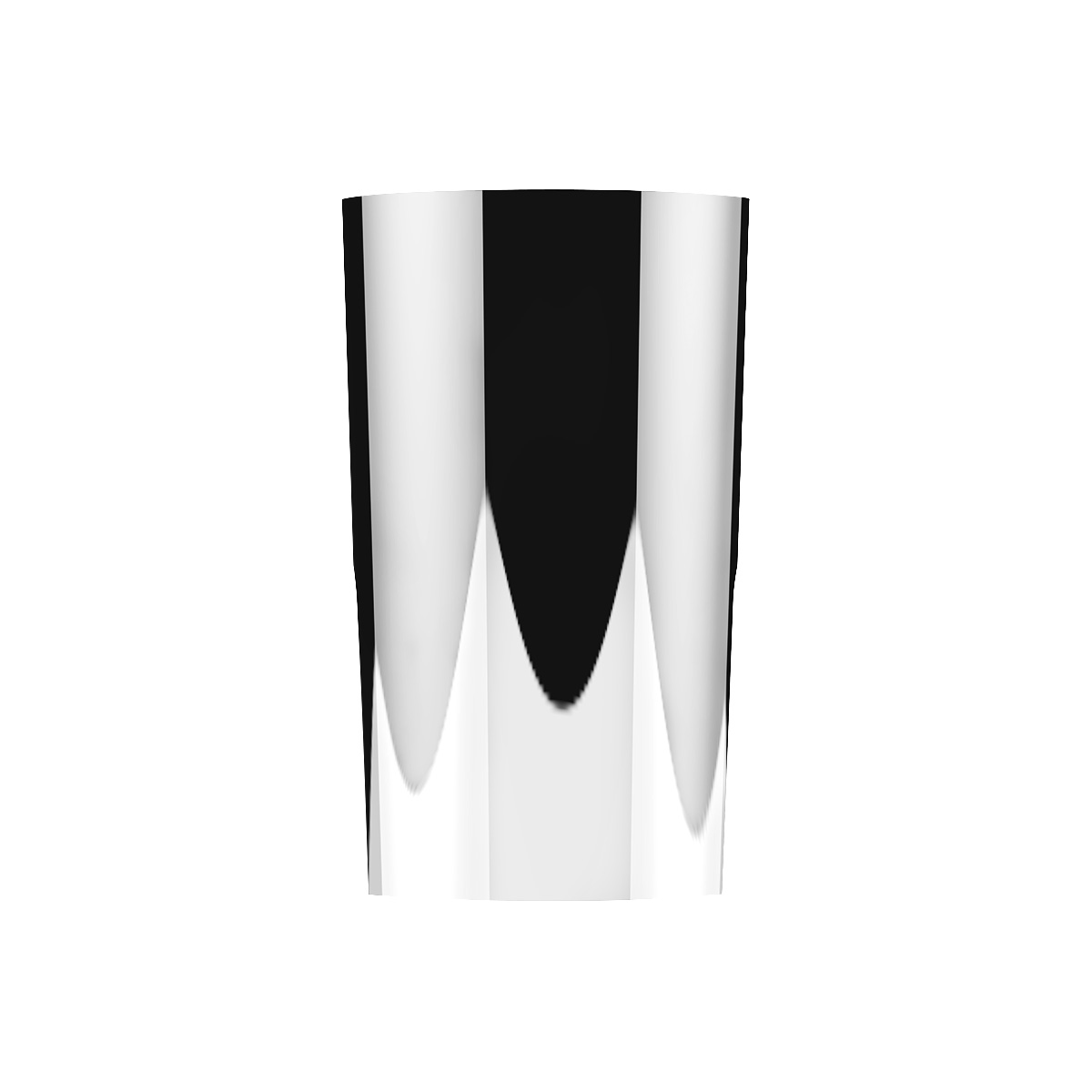 Plastic Lower Gearshift Knob Cover - Chrome - Thumbnail 3