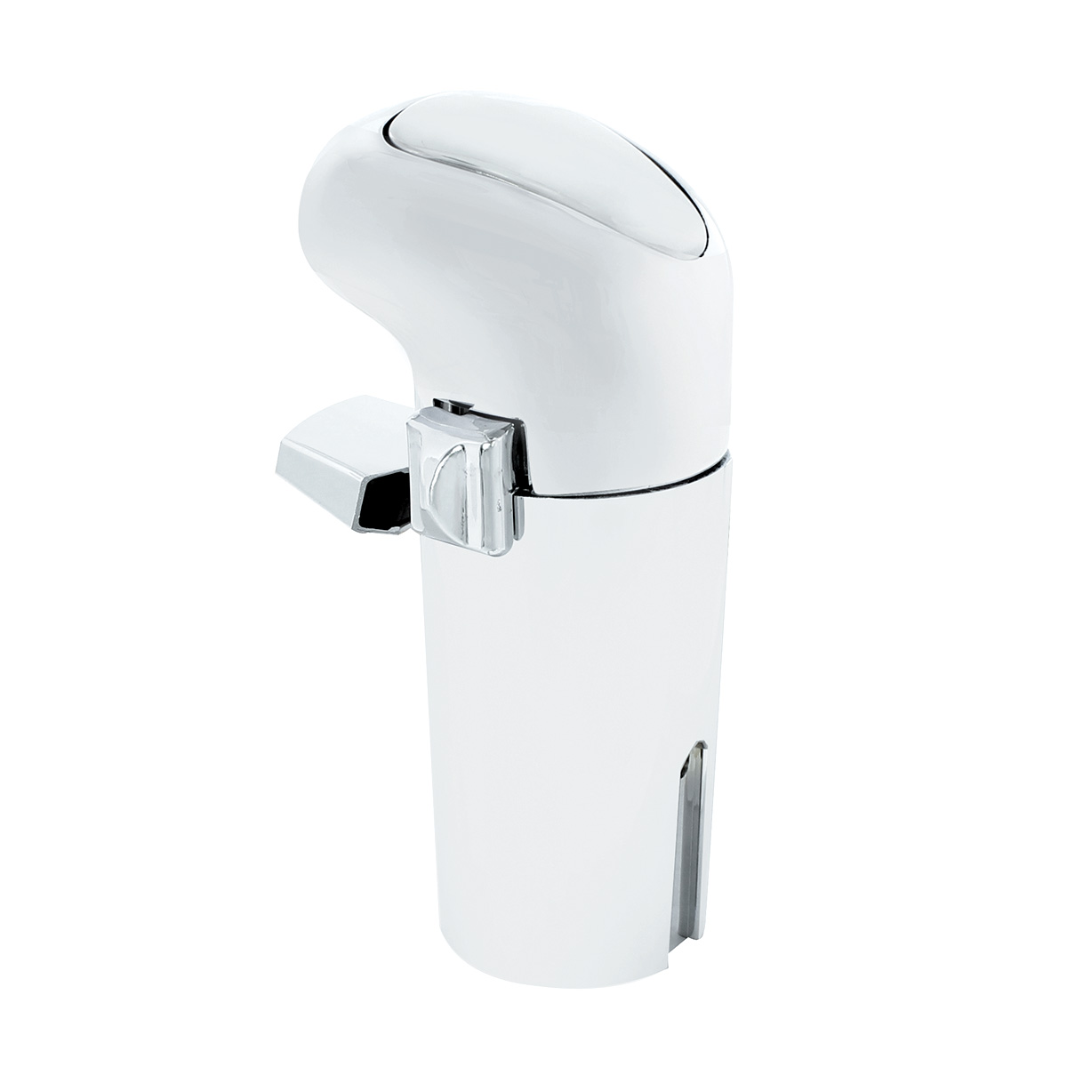 Plastic Lower Gearshift Knob Cover - Chrome - Thumbnail 5