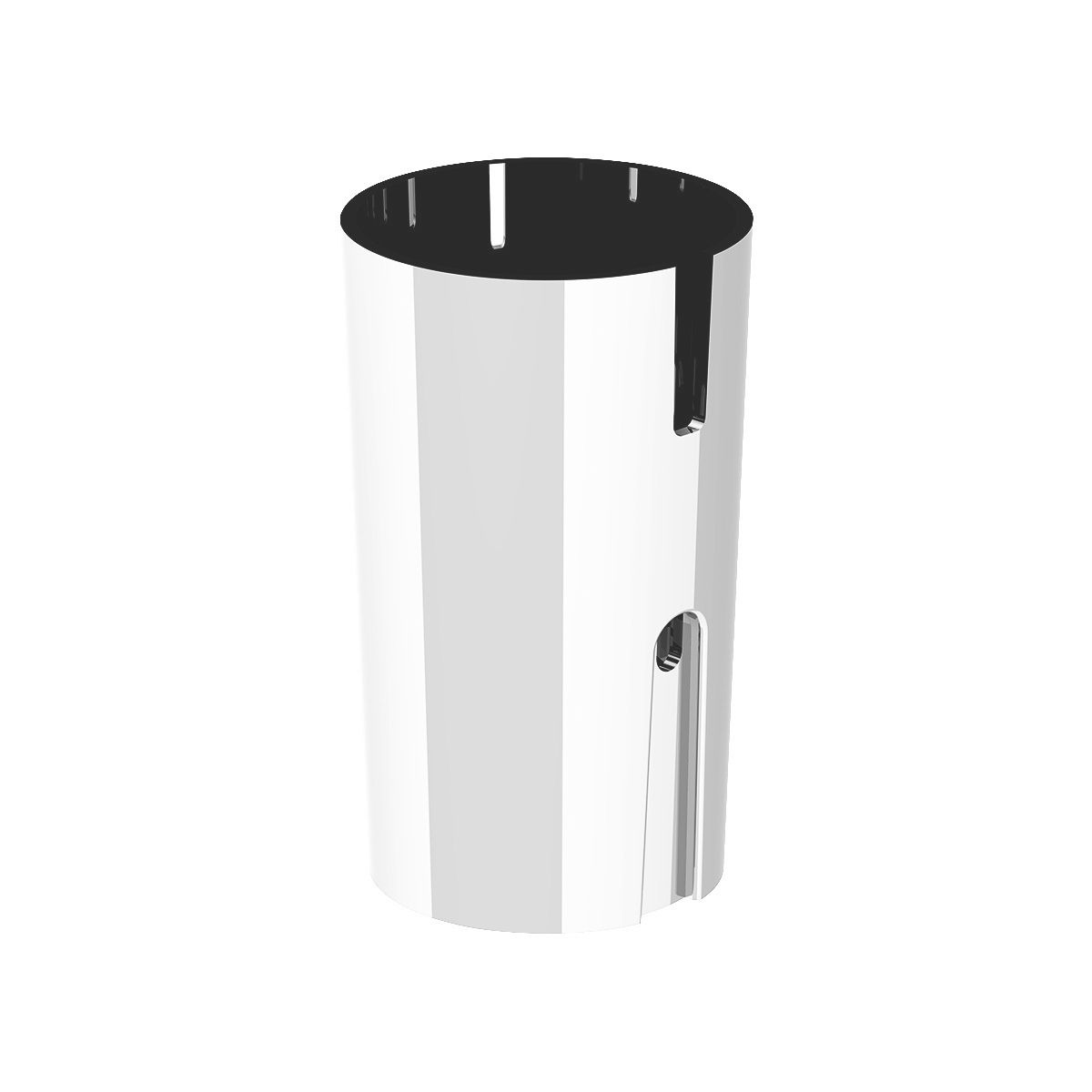 Plastic Lower Gearshift Knob Cover - Chrome - Thumbnail 8