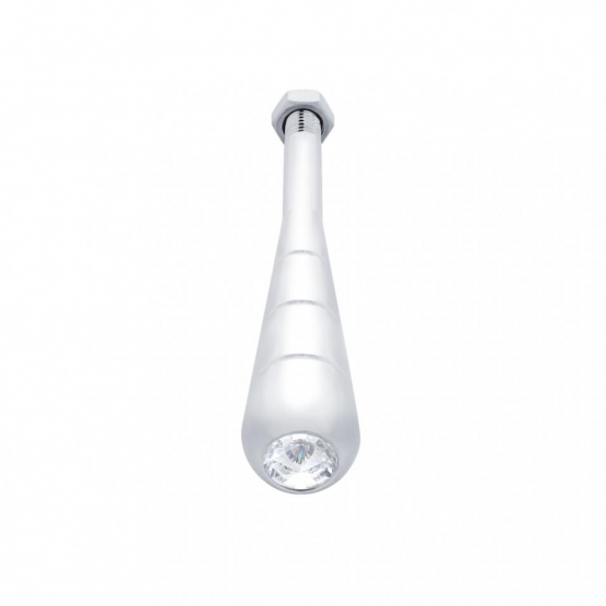 4-3/4" Steering Column Tilt Handle With Clear Crystal