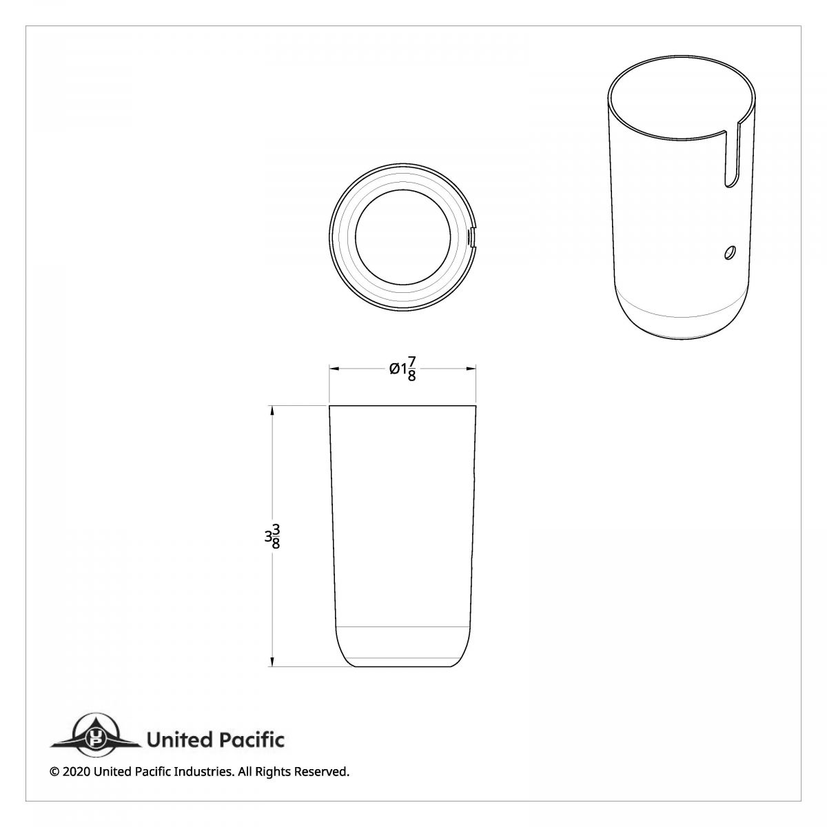 Steel Lower Gearshift Knob Cover - Chrome - Thumbnail 8