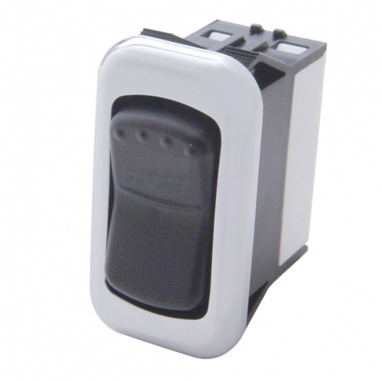 Chrome Plastic Rocker Switch Bezels (3-Pack) - Thumbnail 3