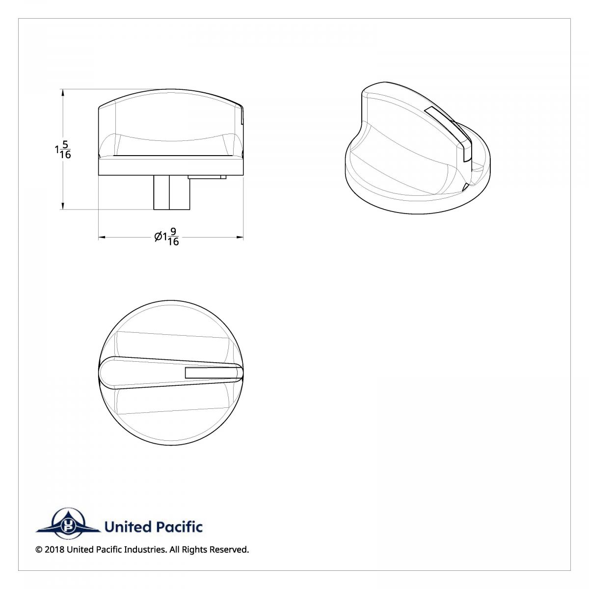 A/C Control Knob For 2002-2005 Kenworth - Thumbnail 9