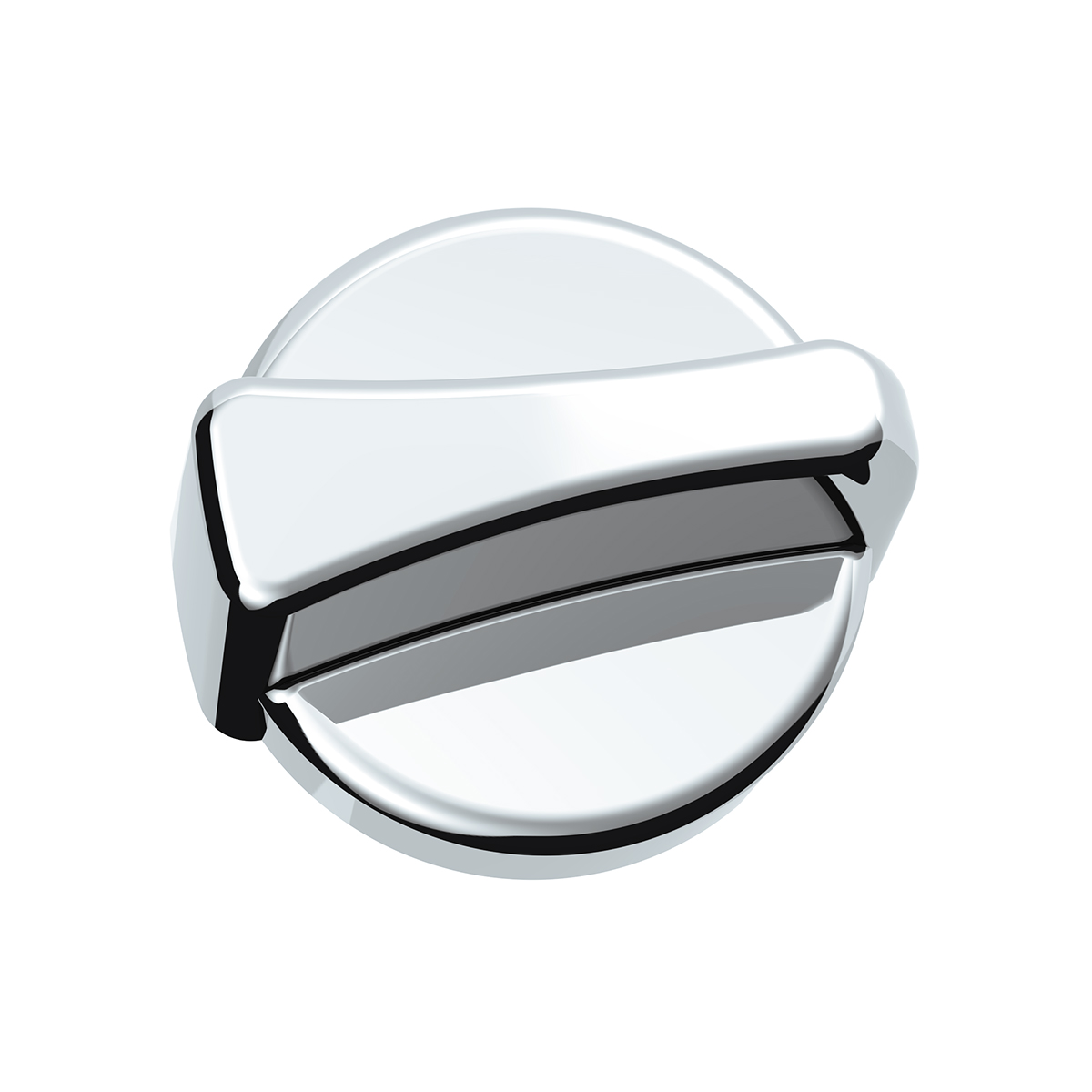 Chrome Plastic Wiper Dial Knob For 2002-2005 Kenworth W900/T800/T600 - Thumbnail 3