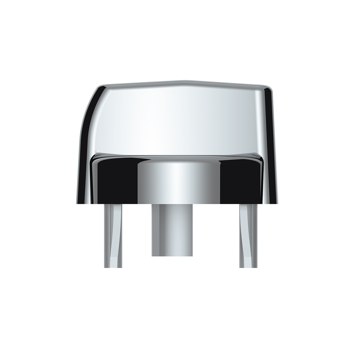 Chrome Plastic Wiper Dial Knob For 2002-2005 Kenworth W900/T800/T600 - Thumbnail 5