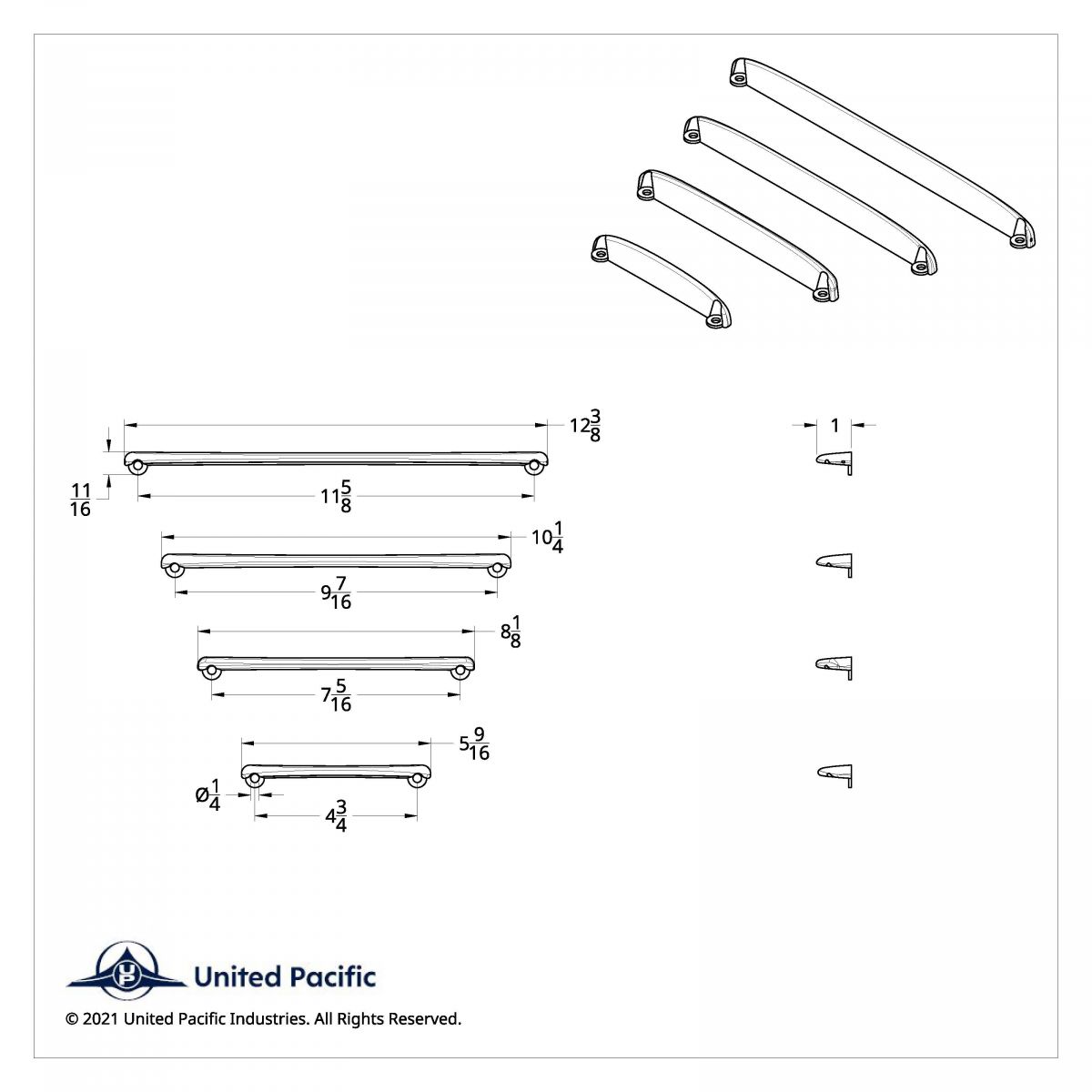 Kenworth Dash Panel Visor (Card of 4) - Thumbnail 8
