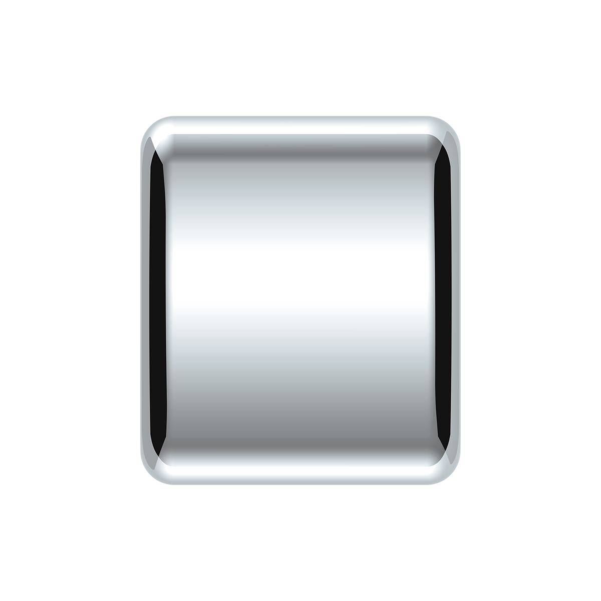 Chrome Plastic A/C & Heater Slider Control Knob For Kenworth/Freightliner - Plain (Card Of 3) - Thumbnail 11