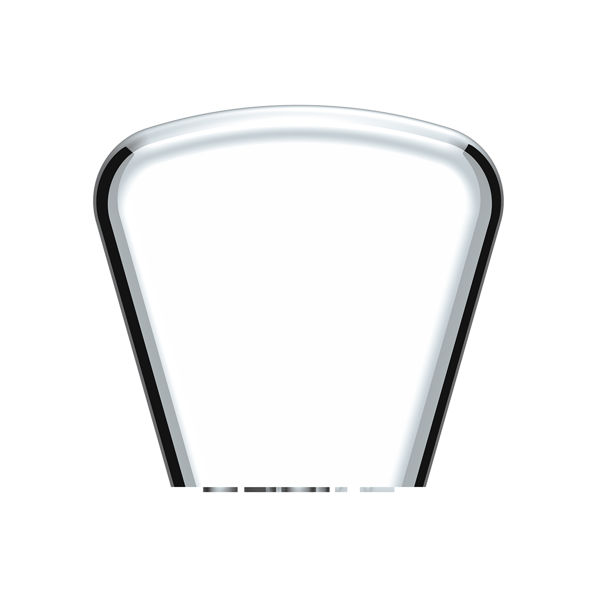 Chrome Plastic A/C & Heater Slider Control Knob For Kenworth/Freightliner - Plain (Card Of 3) - Thumbnail 10