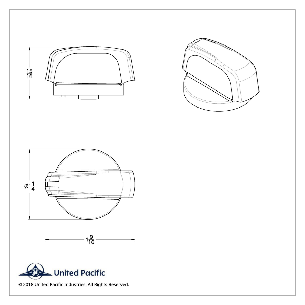 A/C Control Knob For 2006+ Peterbilt - Thumbnail 6