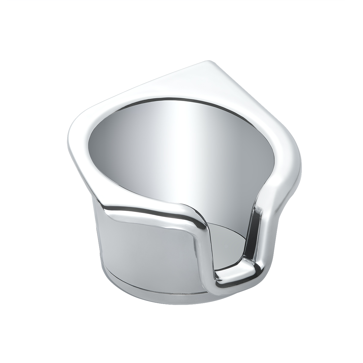 Chrome Plastic Cup Holder For Peterbilt 389 (2008+) & 386/379/378/335/330 (2006+) - Thumbnail 2