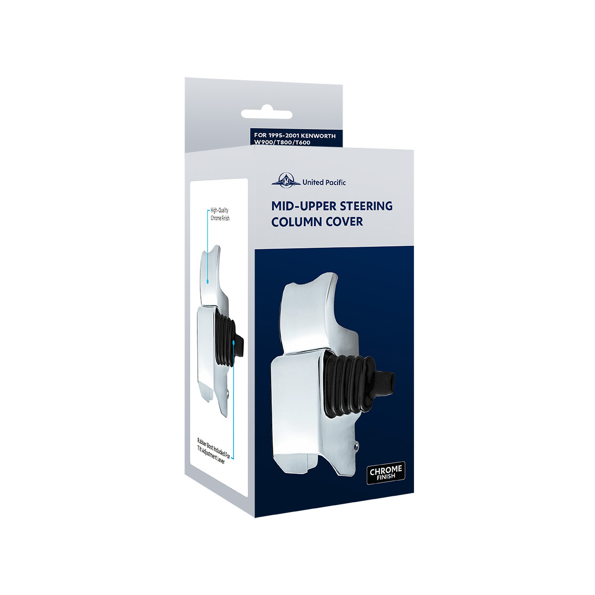 Mid-Upper Steering Column Cover For 1995-2001 Kenworth W900/T800/T600 - Thumbnail 7