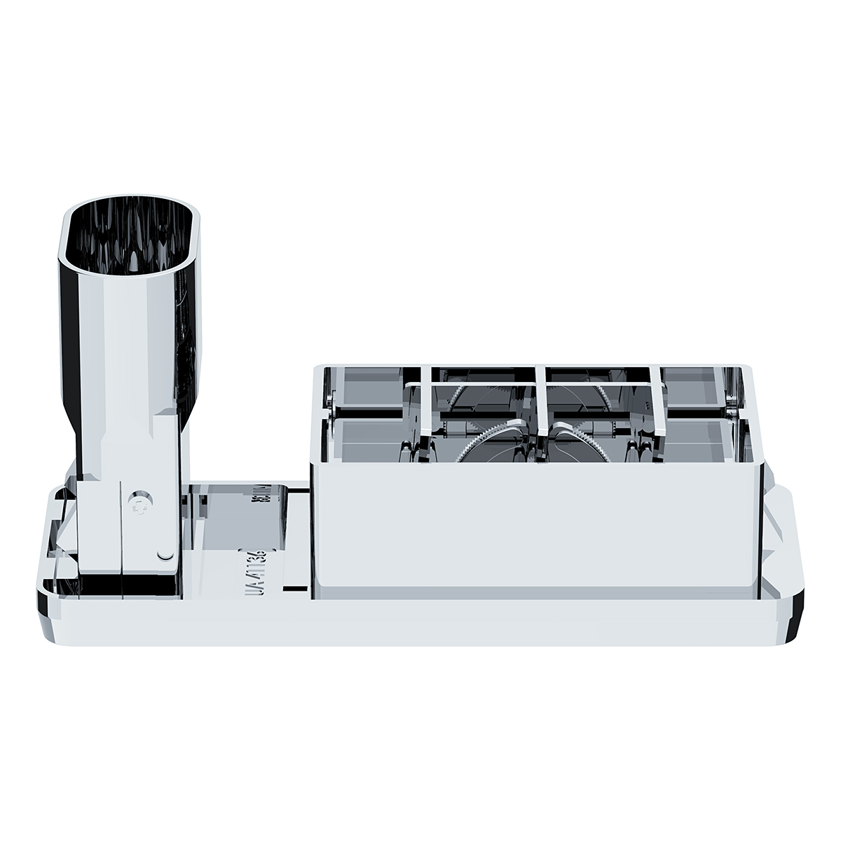 Chrome Plastic A/C Vent For 2001 & Earlier Kenworth - Passenger - Thumbnail 4