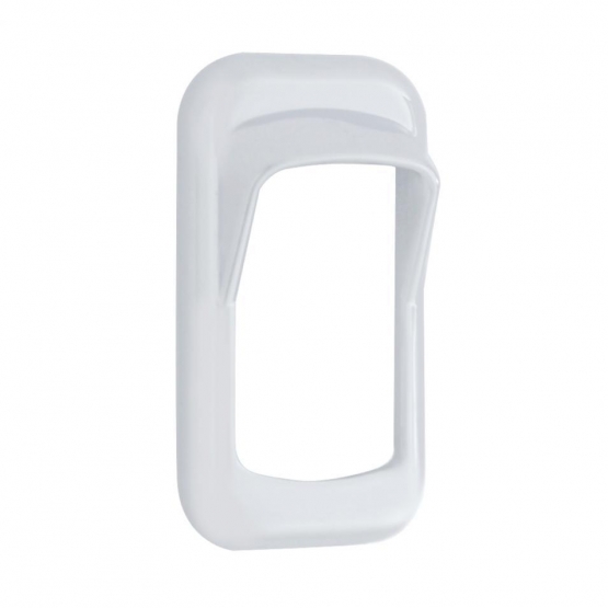 Chrome Plastic Rocker Switch Bezel With Switch Guard (Bulk)