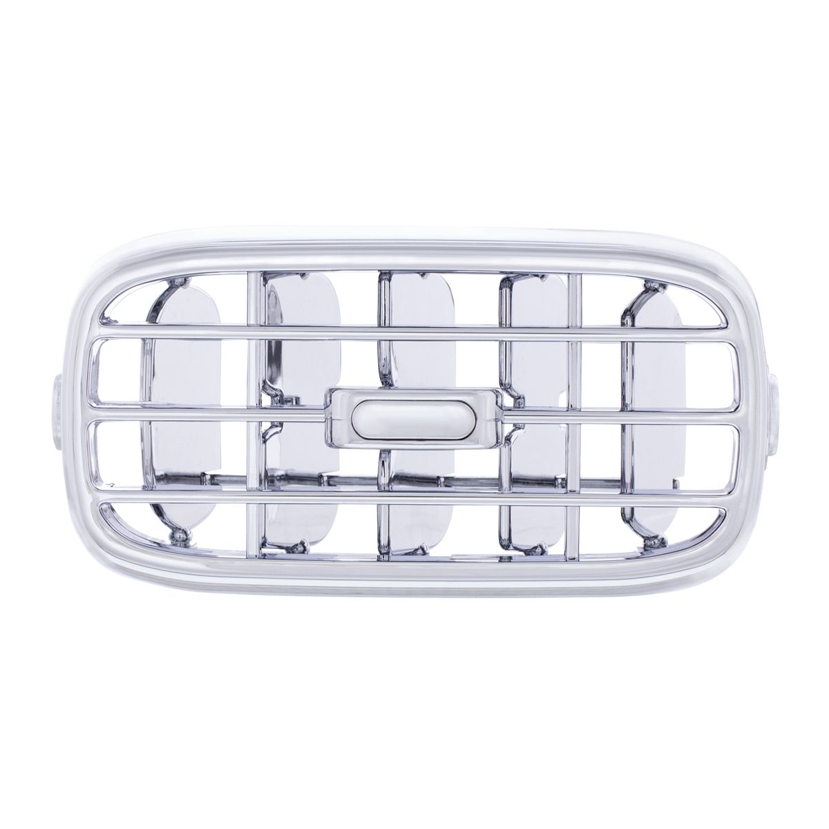 Chrome Plastic A/C Vent For 2006+ Peterbilt - Main Vent