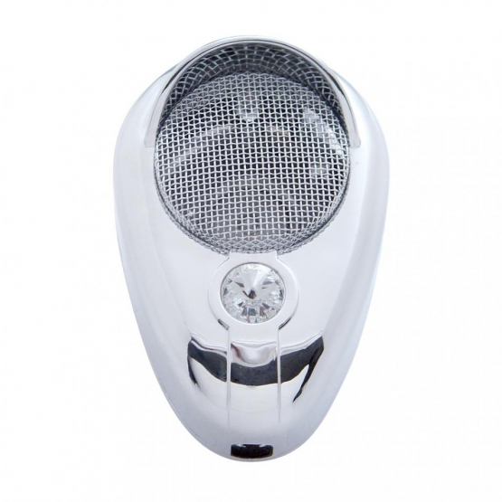 Signature CB Microphone Cover - Clear Crystal