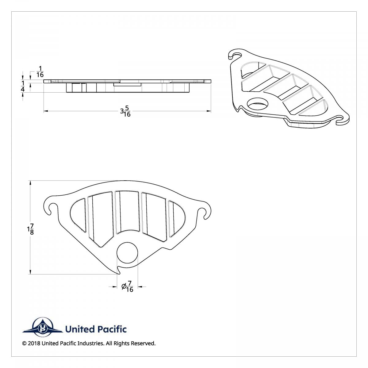 Chrome Plastic A/C Dash Corner Vent For 2006+ Peterbilt - Driver - Thumbnail 4